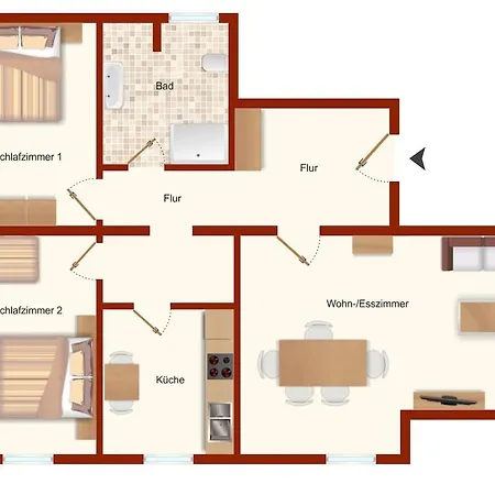 Apartment Morgenrot In Der Harzer Flair Braunlage